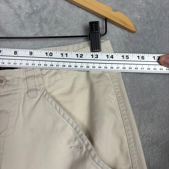 Polo Jeans Co Ralph Lauren Women Cargo Pants Beige Size 28 Utility Casual Y2K - Picture 4 of 10